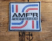 Rare patch patch embroidered AMF 39 R american motherf
