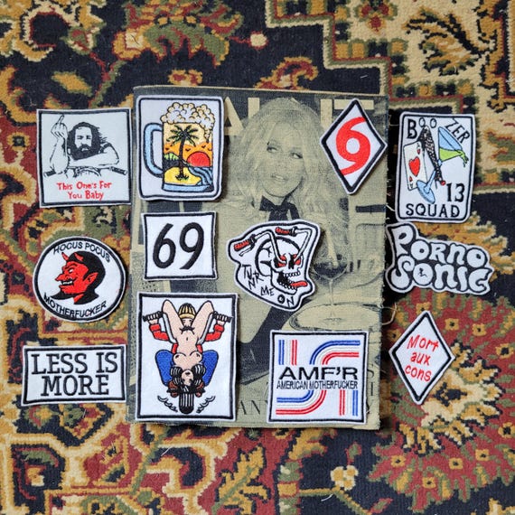 Rare "Hocus Pocus" embroidered patch badge - image 6