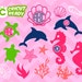 Sea Animals svg, .Studio3 cut files, Turtle Shells design, screen printing, SVG, DXF, EPS, Cutting files, Silhouette, Cricut, Vinyl Cutters