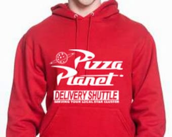 Unisex Disney Hoodie Pizza Planet Hoodie Disneyland Hoodie Disney World Sweatshirt shirt Magic Kingdom Hoodie Toy Story Hoodie