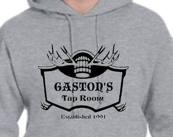 Unisex Hoodie Disney Hoodie Gastons Tap Room Beauty and the Beast Disneyland Hoodie Disney World Sweatshirt shirt Magic Kingdom Hoodie