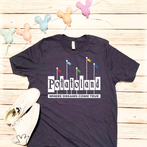 Disney Shirts Potatoland Shirt Mickey Mouse Short shirt Disneyland Shirt Disney World Shirt Disney Cruise Shirt