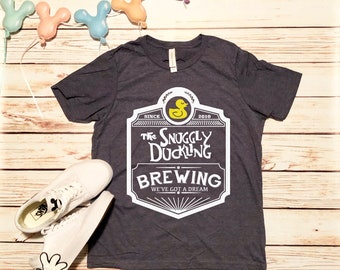 Disney Shirts Snuggly Duckling Shirt Snuggly Duckling Brewing Company Tangled Shirt Disneyland Shirt Disney World Shirt Disney Cruise Shirt