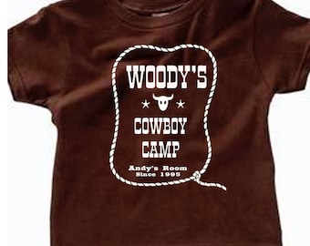 Camisas Disney para niños pequeños Camisas Woodys Cowboy Camp Toy Story Camisas Pixar Camisas Disneyland Camisas Disney World Camisas Magic Kingdom Camisetas