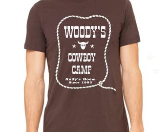 Disney Shirts Mens Woodys Cowboy Camp shirt Toy Story Shirt Pixar Shirt Disneyland Shirt  Disney World Shirt Disney Shirt