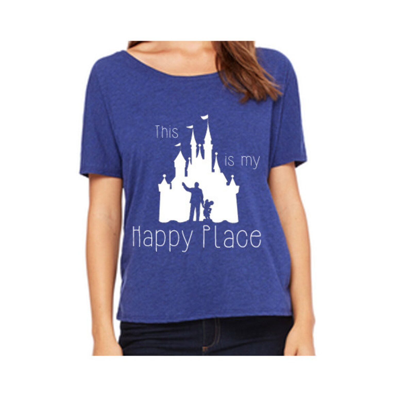 Disney Shirts This is My Happy Place Shirt Disneyland Shirt Etsy