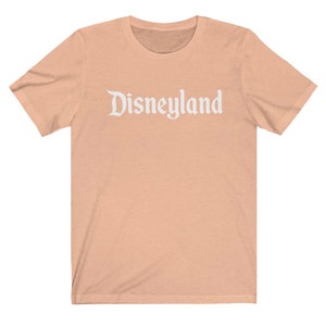 Disney Shirts Mens Disneyland Shirt Disneyland Shirt Disney World Shirt Disney Shirt Heather Peach