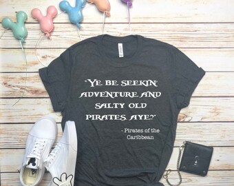 Disney Shirts Pirates of the Caribbean Shirt Disneyland Shirt Disney World Shirt Disney Cruise Shirt Pirate Night Shirt