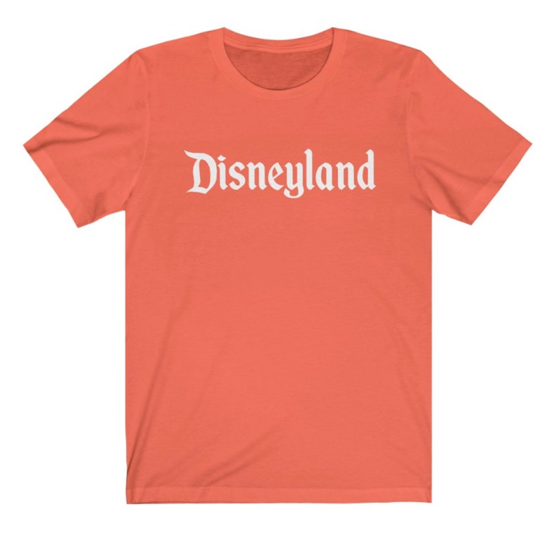 Disney Shirts Mens Disneyland Shirt Disneyland Shirt Disney World Shirt Disney Shirt Coral