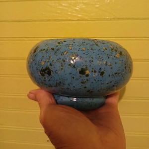 Ceramic Planter With Base / Ceramic Flower Pots / Colorful Pots / Plant Lover Gift / Patio Decor / Garden Decor / Herb Planter /Designer Pot