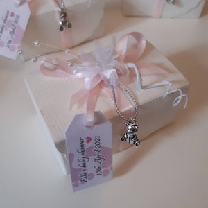 Teddy Bear Favours: Perfect for Christening, Baptism or Baby Shower