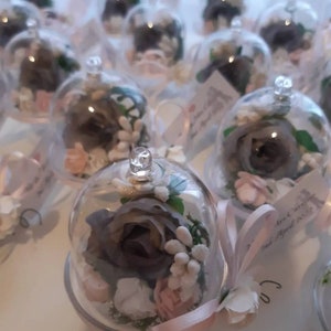 Wedding favours, dome, favours, party, unique favours, table decorations, keepsake, guest gift