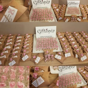 Beauty and the Beast inspired Unique Personalised Wedding Favours: Customized Gifts for Guests image 5