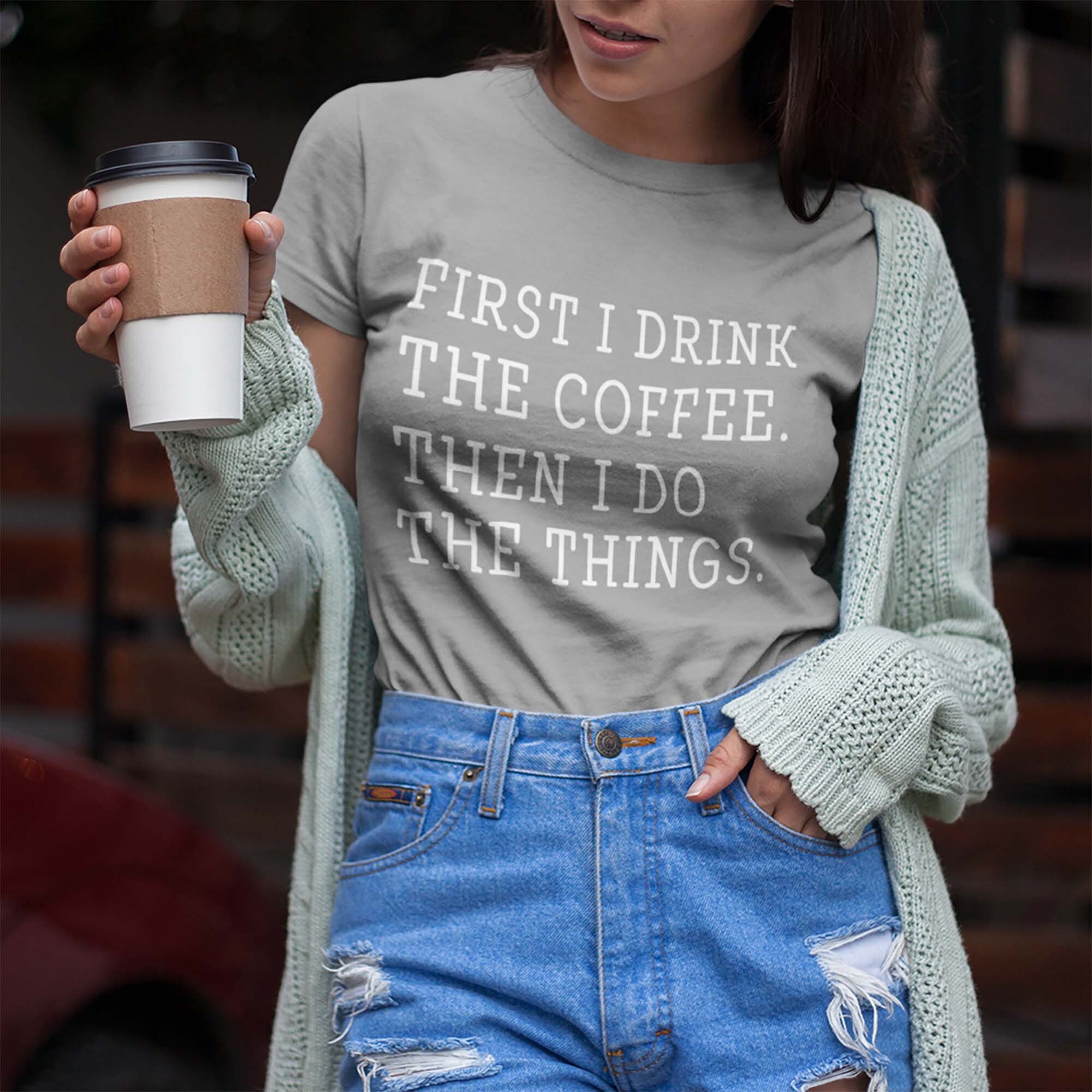 Coffee Shirt Gift Funny Tees Tshirts for Men Women Tops Tumblr | Etsy