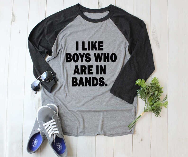 Band TShirt Baseball Tee Raglan Shirt Tumblr TShirt Tops for Etsy