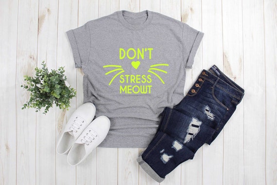 STAY WEIRD T-Shirt Hipster CARA Tumbler Feline More Issues Then Tee