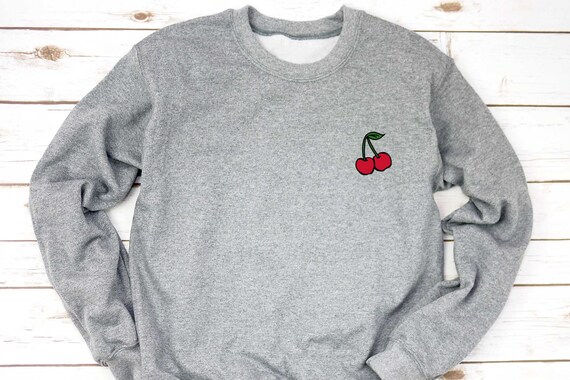cherry sweater