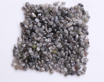 5 CTW/10 CTW/50 CTW Natural Gray Diamond Dust Fine Quality Tiny Uncut Rough Raw Diamond, Conflict Free Diamond, Painting
