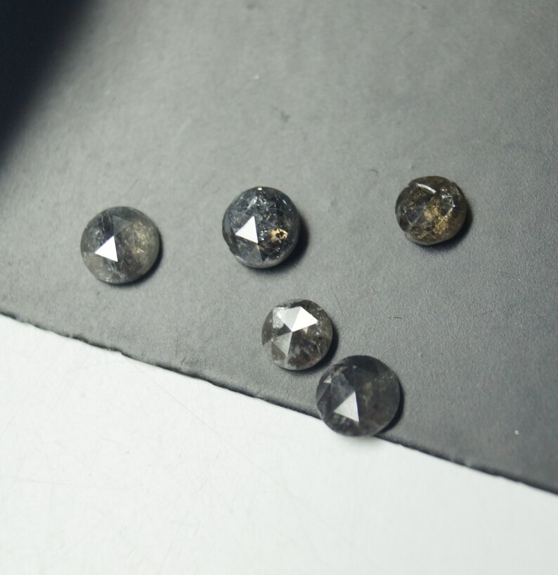 55 ON SALE Natural Salt and Pepper Diamond Salt and Pepper Etsy