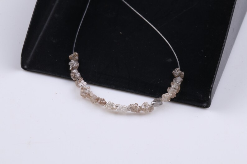 Raw Diamonds For Jewelry Use Natural Uncut Loose Diamond 1 Carat Tiny 3mm To 4mm Raw Diamond Rough Brown Diamond Oval Tumbles Beads