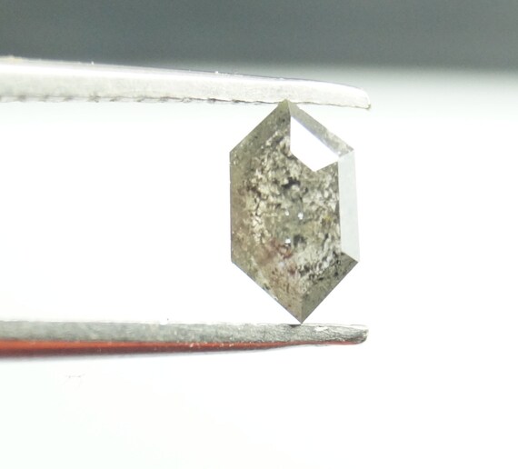 0.87Cts / 7.25x4.21x2.70mm gris clair Salt & Pepper hexagone hexagone hexagone allongé Rose Cut Diamond vrac Cabochon, naturel facettes Diamond Rose Cut, PJ459 5ecde4 0.87Cts / 7.25x4.21x2.70mm gris clair Salt & Pepper hexagone hexagone hexagone allongé Rose Cut Diamond vrac Cabochon, naturel facettes Diamond Rose Cut, PJ459 5ecde4