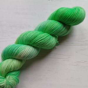 Hand Dyed Sock Yarn // OOAK //100g Strawberry Fields Yarns