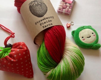 Strawberry Fields Yarns - Founders Colourway Yarn Only 4ply Handyed Uk Sock Yarn