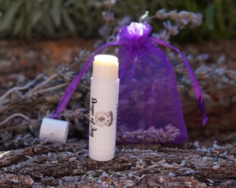 Balsamo labbra artigianale alla lavanda