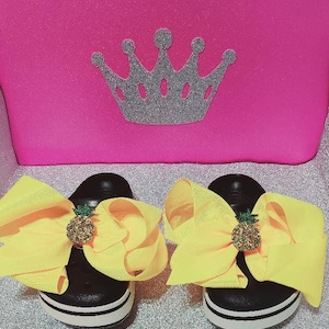 SHOE CLIPS - BIG Bow Charms - Luxury Croc Clogs Charm – Shoe Accessory – Croc Bows -Girl Crocs - Gift For Girls –Croc Accessory -Custom Croc