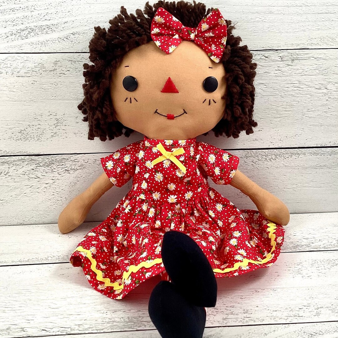 Personalized Rag Doll Raggedy Ann Doll Unique Gift for - Etsy