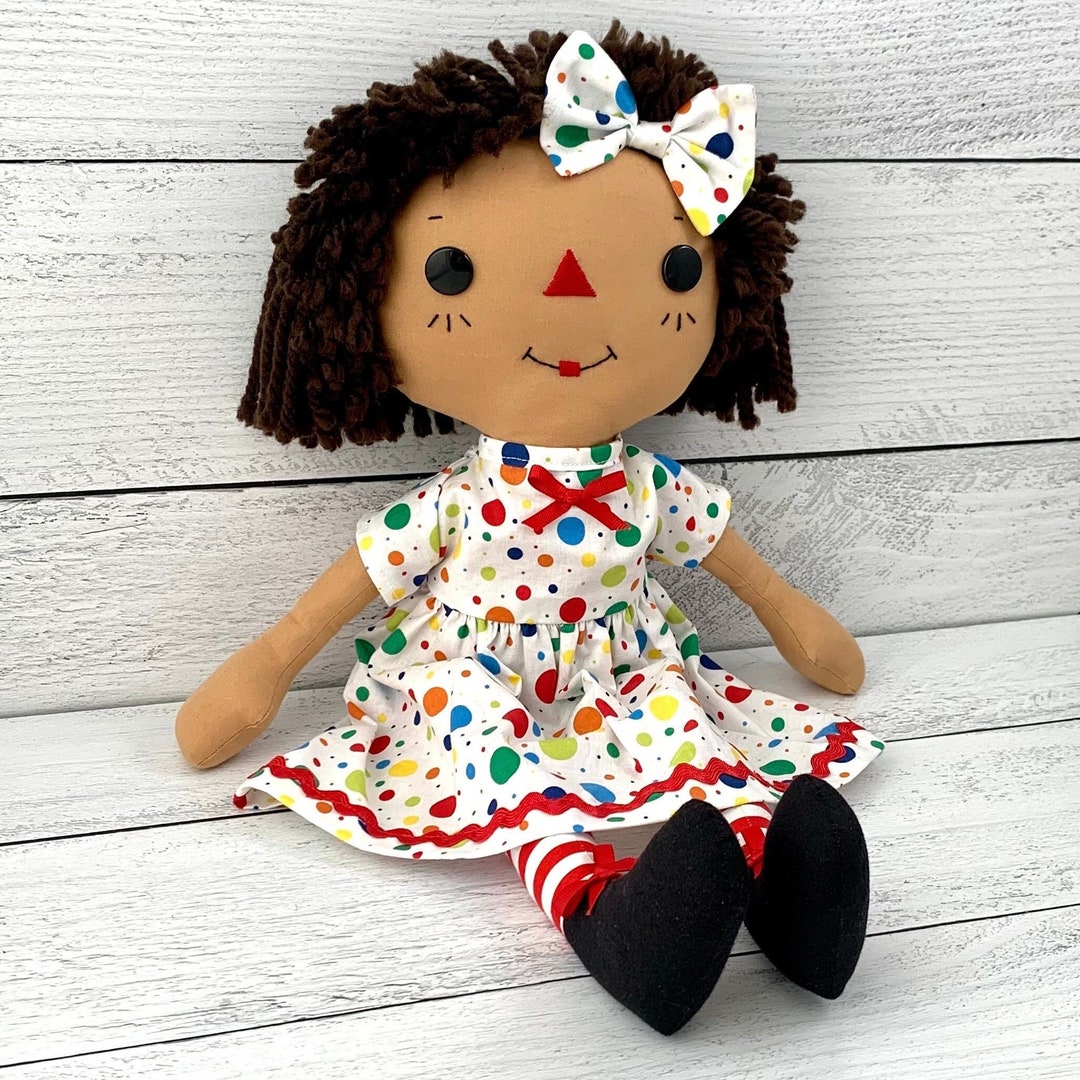 Personalized Rag Doll, Raggedy Ann Doll, Unique Gift for Little Girl ...
