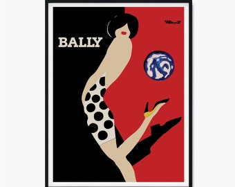 Vintage Art Print Poster A1 A2 A3 A4 A5 Geen Clock Pin Up Girl