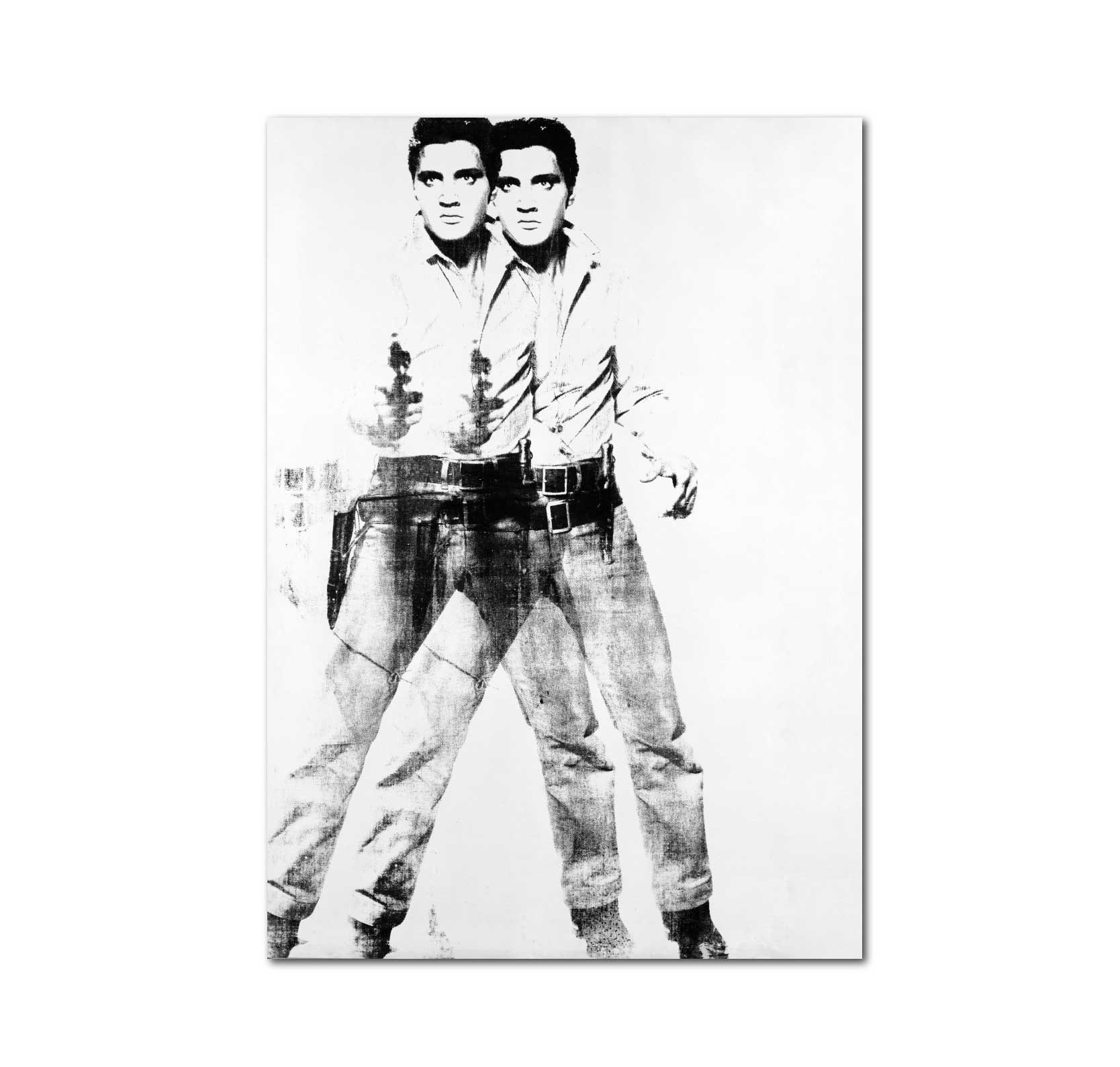 Andy Warhol Double Elvis Poster, Andy Warhol Double Elvis