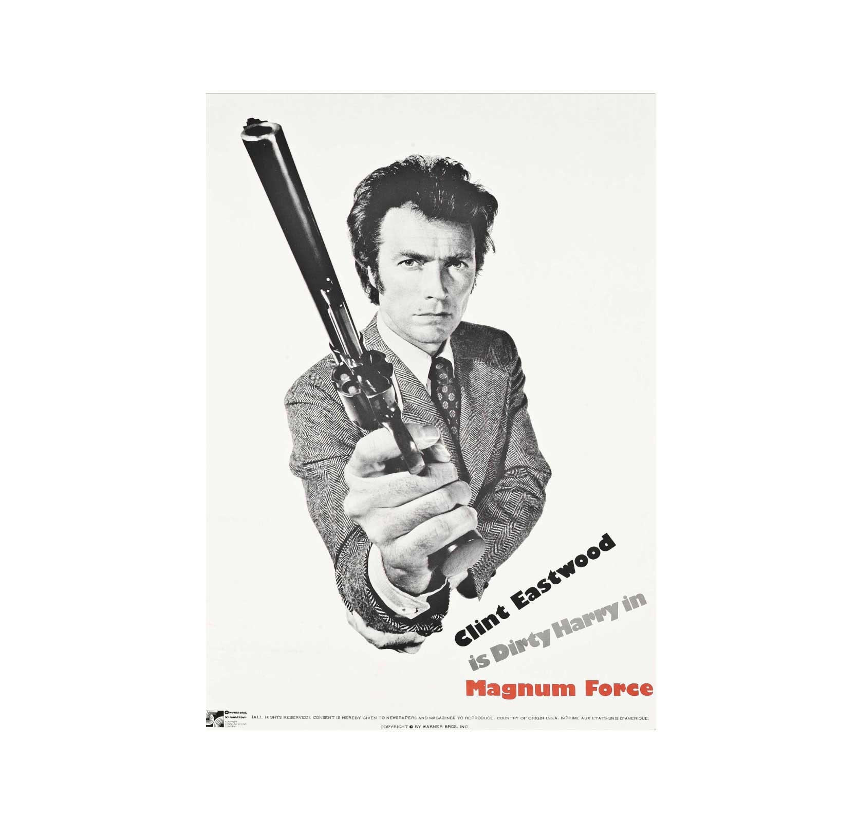 ダーティーハリー3 USオリジナル映画ポスター