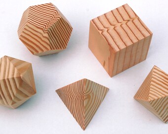 Platonic Solids in Douglas Fir
