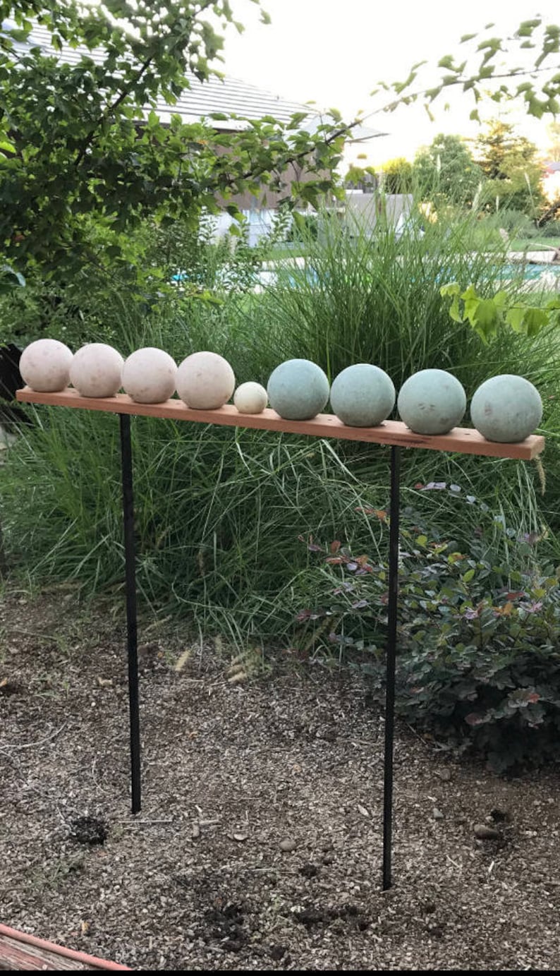 Elevated Bocce Ball Rack image 1