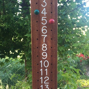 Large Bocce Scoreboard, 1-15