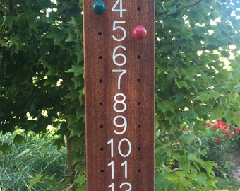 Large Bocce Scoreboard, 1-15