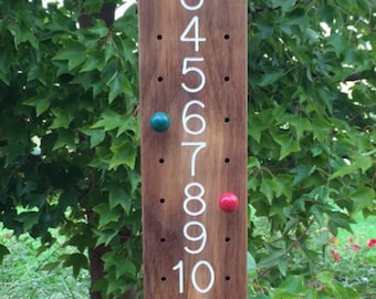 Petanque Scoreboard