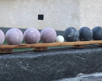 Bocce Ball Rack With Rubber Feet