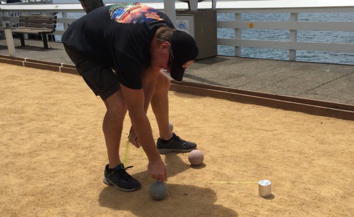 Bocce Cup Bocce Ball Measuring Device Etsy