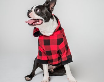 Handmade Dog Hoodie (clothes for small size dogs) dog sweater, Dog clothes, Pet clothing, French bulldog