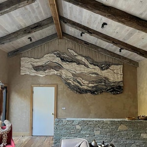 large scale woven tapestry textile art fiber wall hangings fiber art soft sculpture lobby art mural fiber woven wall hanging macrame large