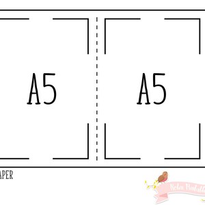 A5 Work Day Traveler Notebook Refill. Printable TN PDF | Etsy