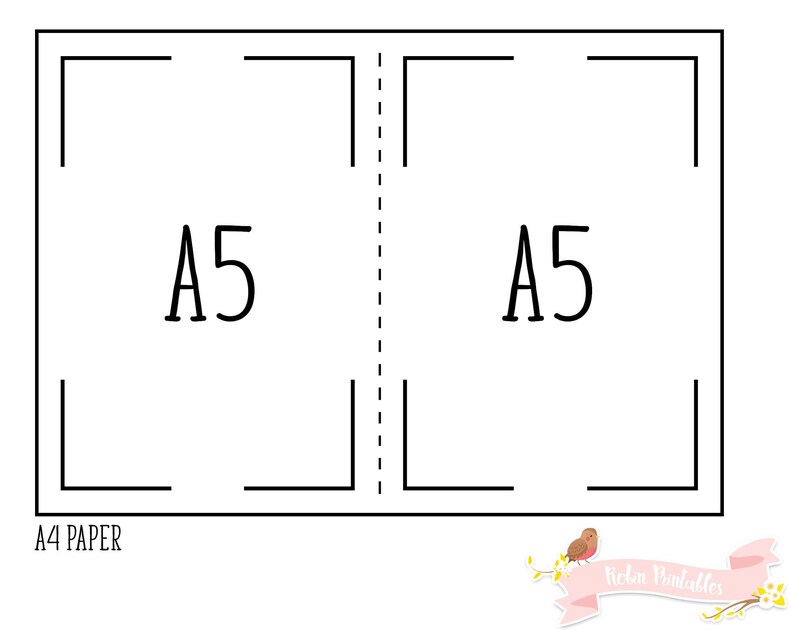 A5 Work Day Traveler Notebook Refill. Printable TN PDF - Etsy