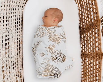 christmas muslin blanket