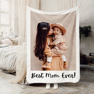 Personalized Photo Blanket Pictures Custom Blanket Photo Gifts for Adults Anniversary Gift Personalized Gift for Girlfriend Valentines