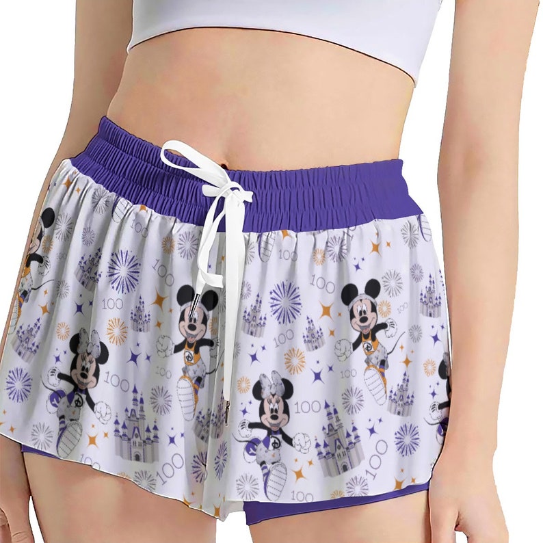 Disney Run Skort | Moisture-Wicking Athletic Apparel image 2