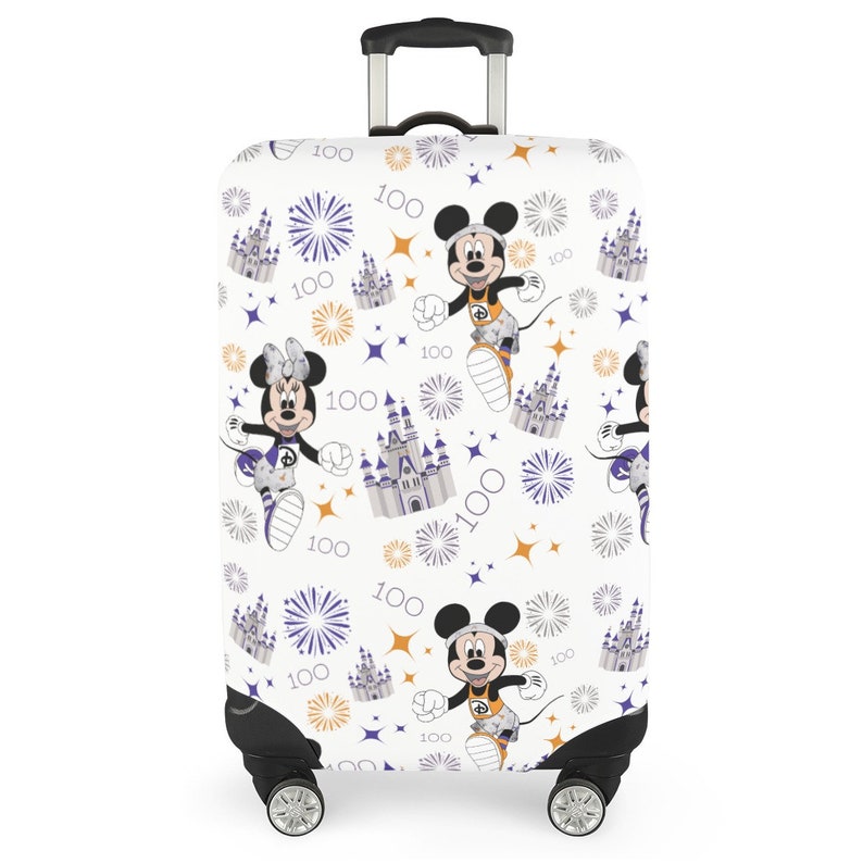 Disney Luggage Cover Protect Your Suitcase in Style With Iconic Disney