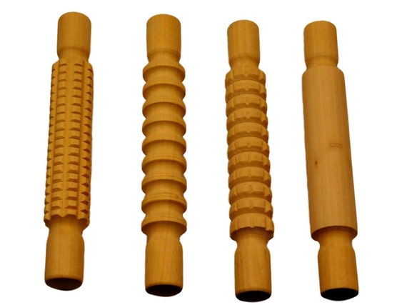 textured rolling pins for modelling